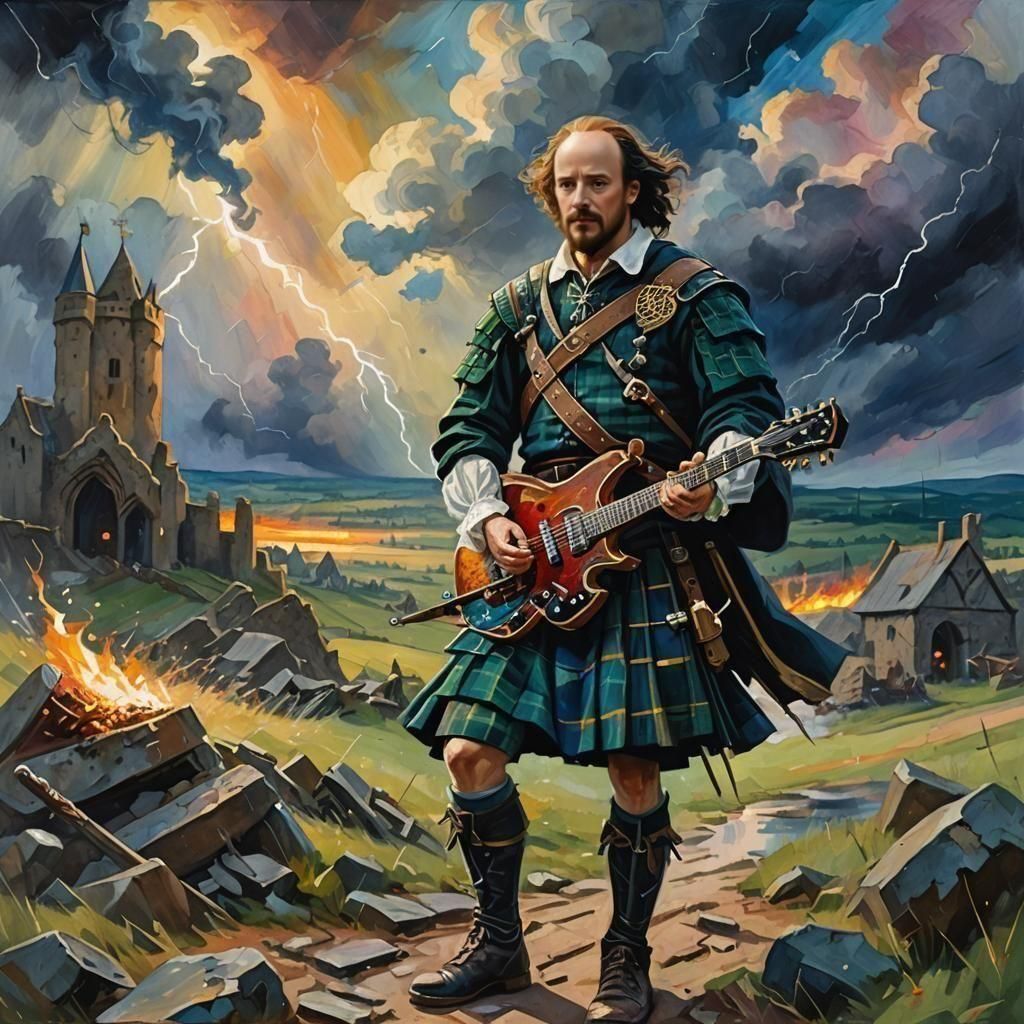 Shakespeare Rocks a Celtic Metal Album Cover