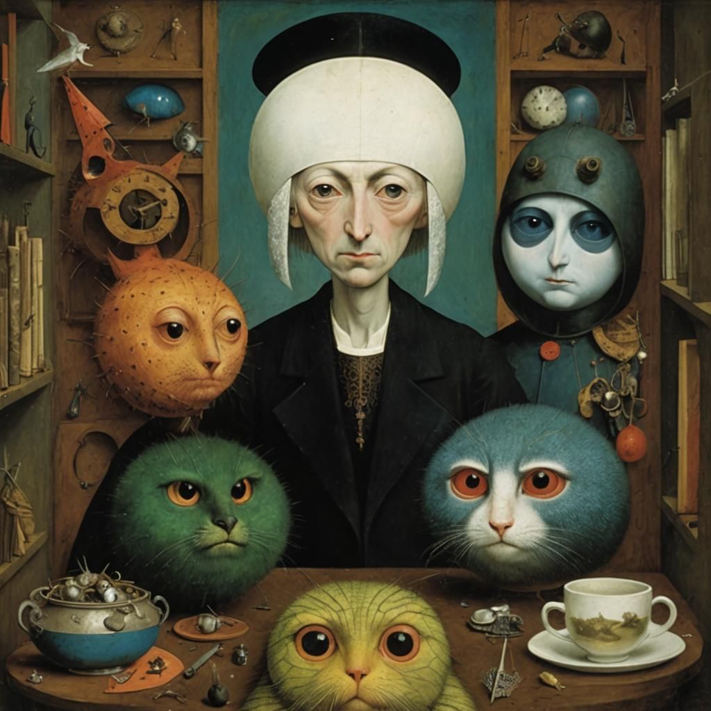 The Dodgy Middleman: Surreal Grotesque Art