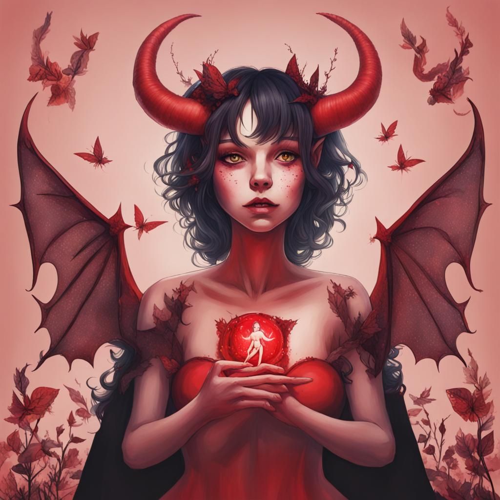 The Devil as a Fairy: AI Interpretation