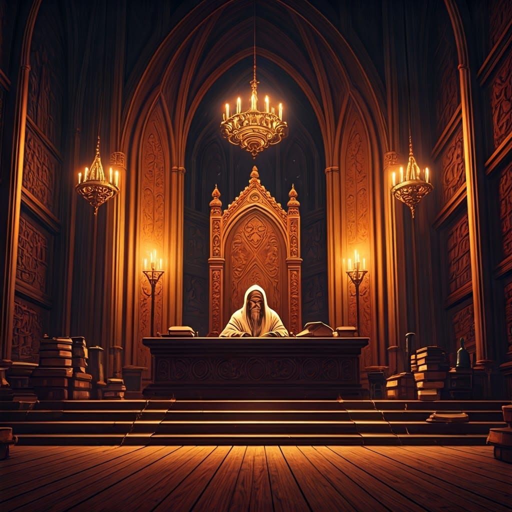 Mystical Rabbis Gather in Grand Beit Din