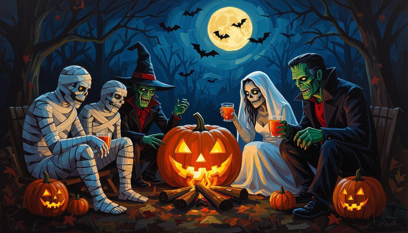 Monstrous Harvest Festival with Classic Monsters