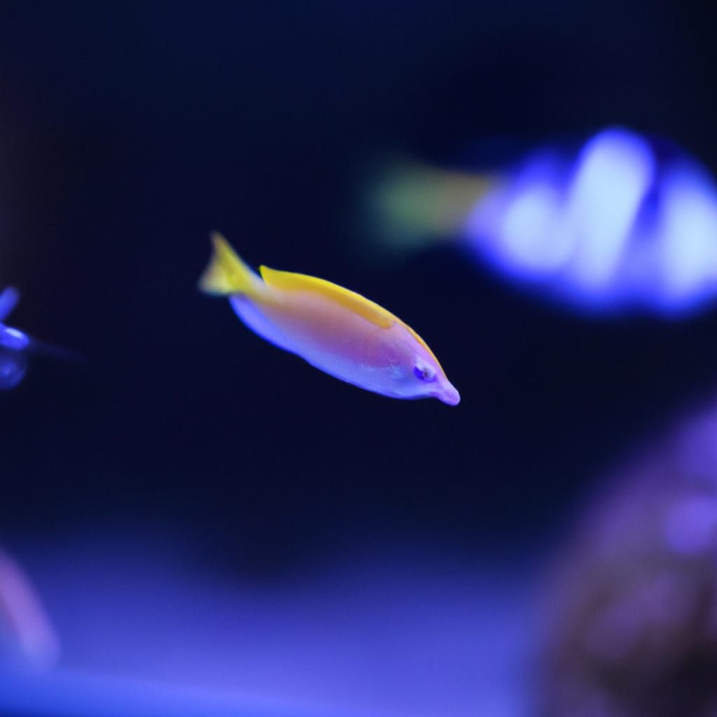 Turquoise Reef Ecosystem in a Magical Underwater World