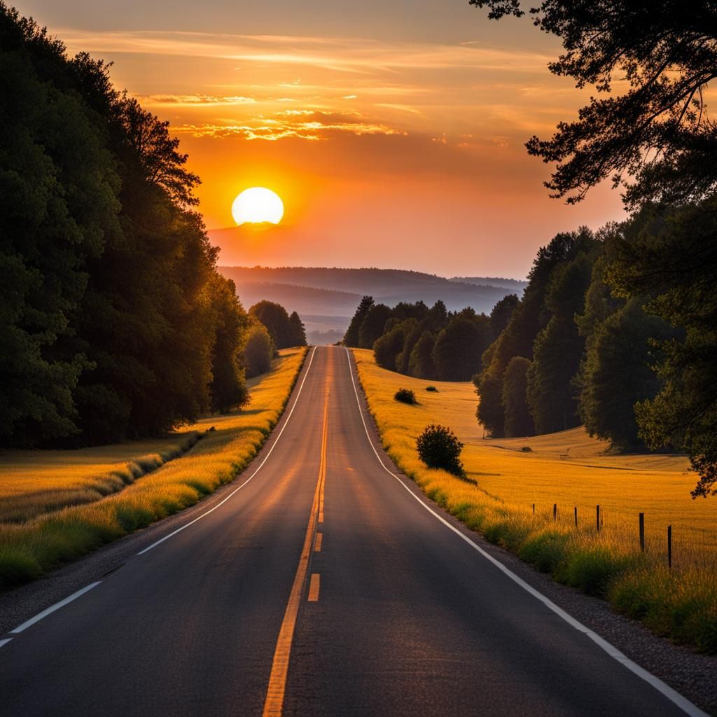 Chasing the Setting Sun: An Endless Journey