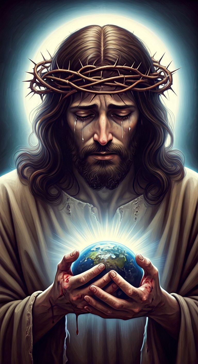 Jesus Christ's Sorrow: A Vision of Earth's Suffering