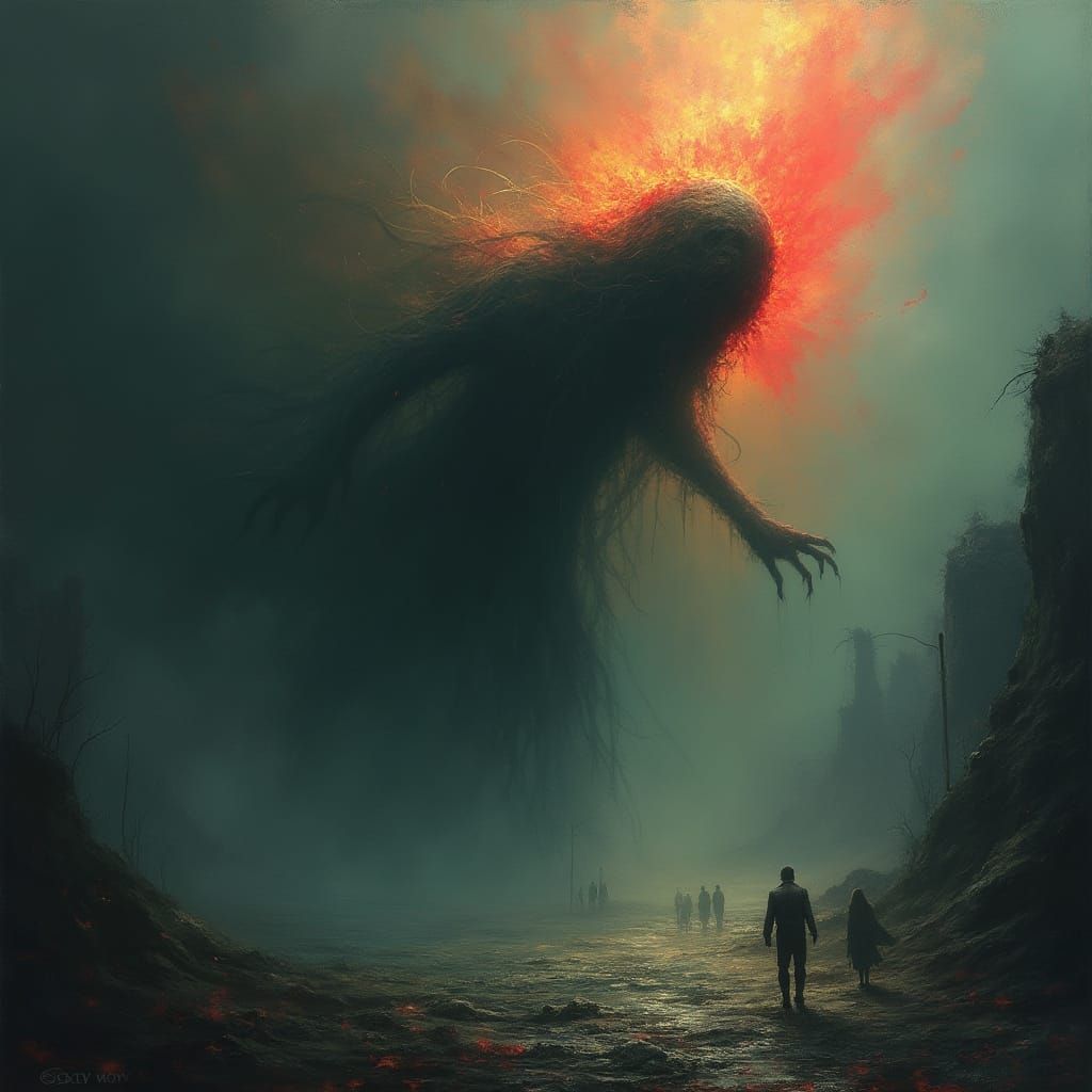 Haunted Rainbow Unleashes Terror in a Dazzling Display