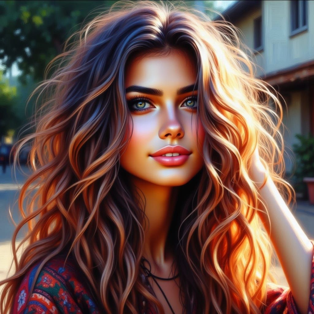 Elegant Female Form in Soft Focus