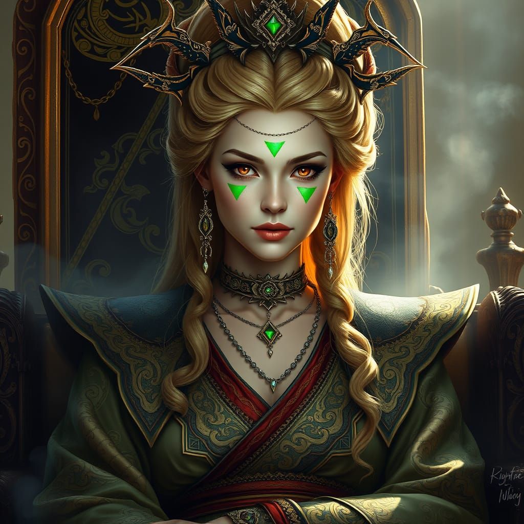 Lady Tokimi, youngest of The Three Sovereign Sisters, The Ex...