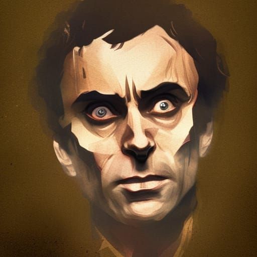 Sinister Portrait Inspired by Greg Rutkowski