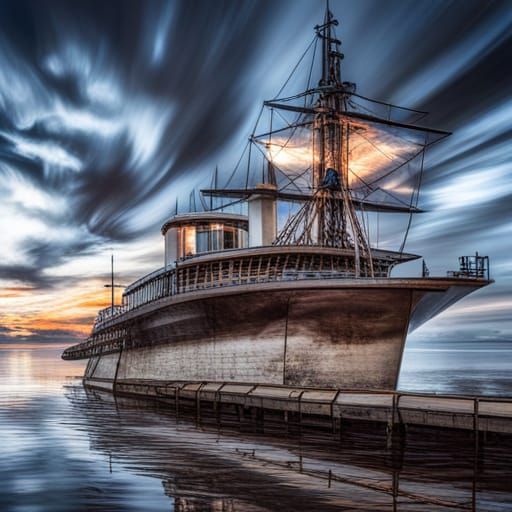 Ghost Ship Arrives in Port Tampa
