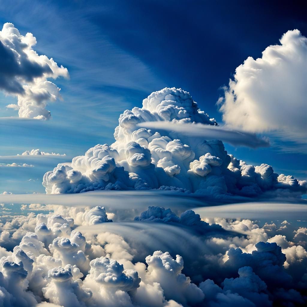 Stunning Cloud Creatures in a Dreamscape