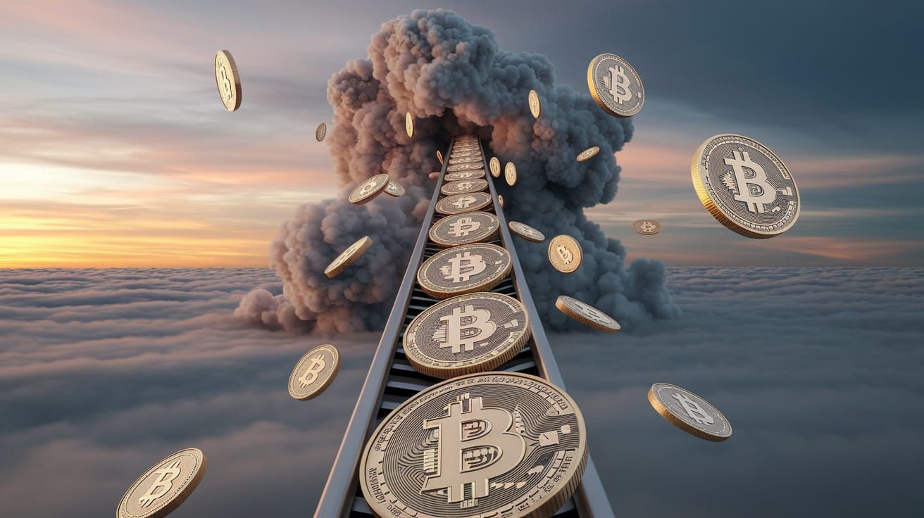 Thrilling Bitcoin Rollercoaster Rides Stormy Skies in Vibran...