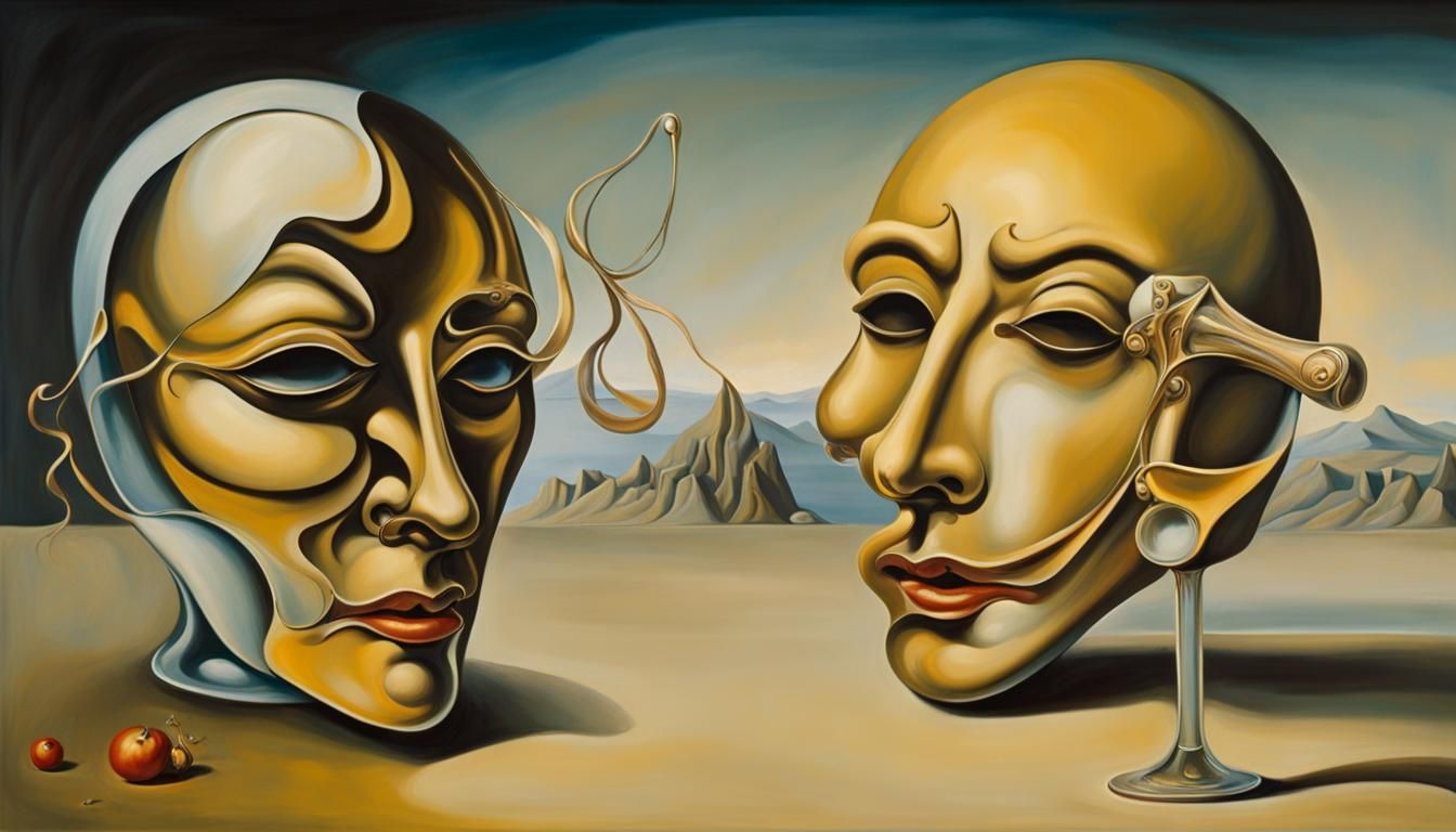Surreal Masked Ball Inspired by Salvador Dali