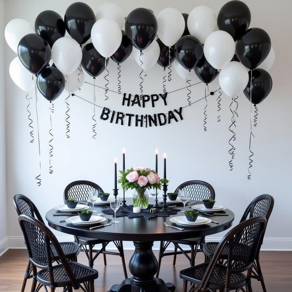 eerie party decorations