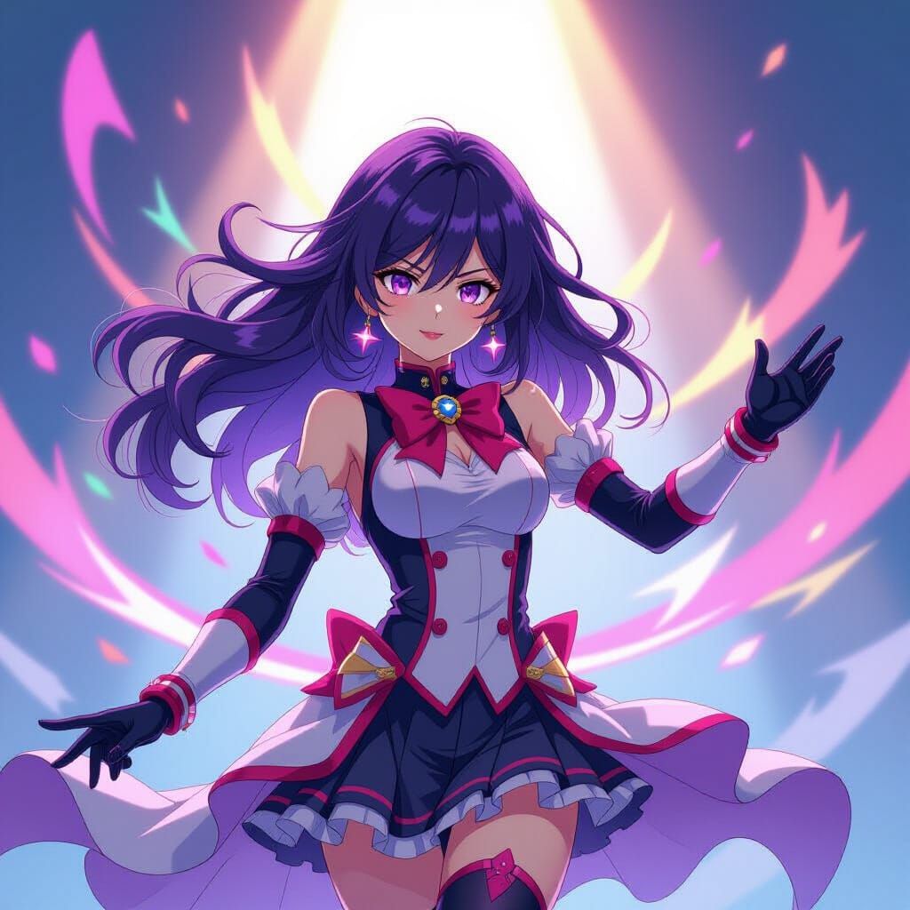 Vee From Dandy's World Anime Concept Art