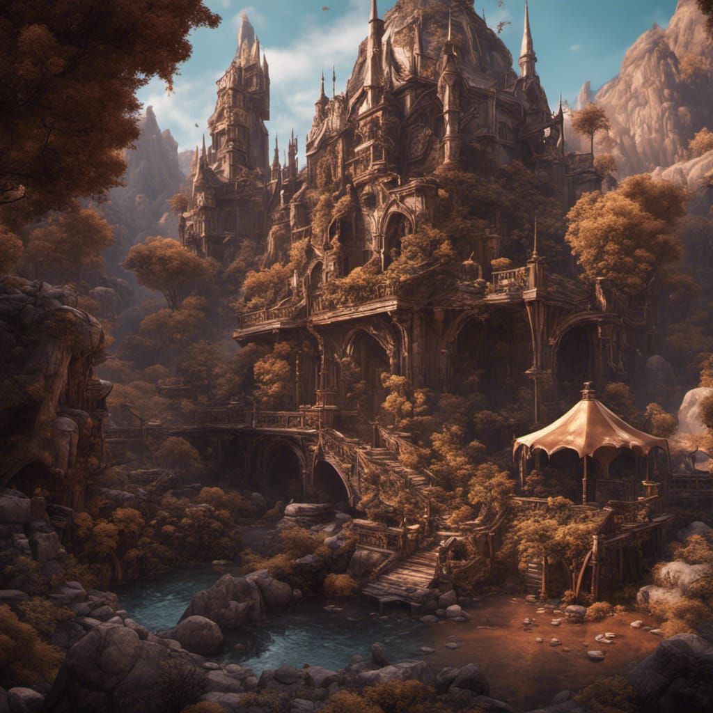 Detailed Chocolate Matte Painting in Unreal Engine 5