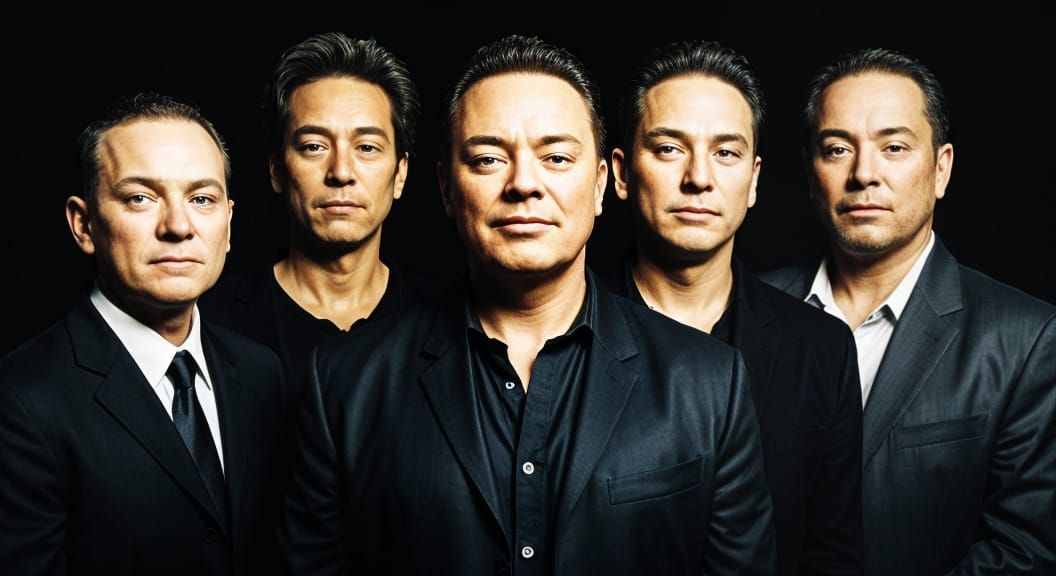 Reggae Music Icon UB40 in Vibrant Tropical Landscape