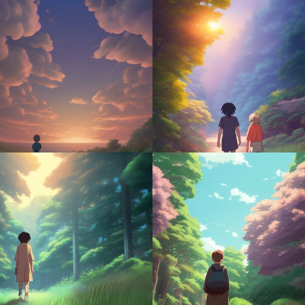 Anime Key Visual: A Son's Journey
