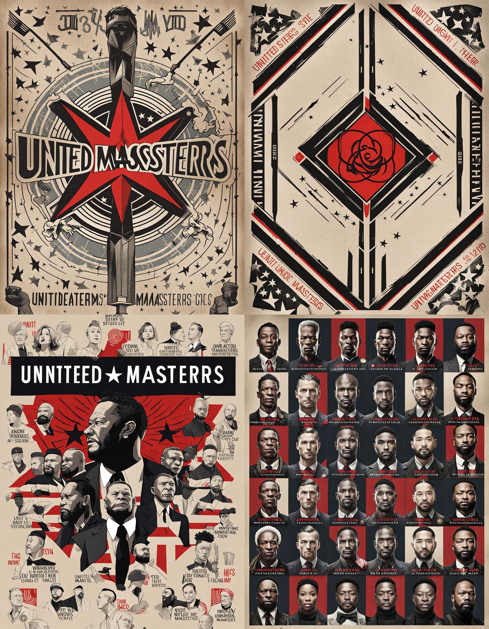 Abstract AI Interpretation of UnitedMasters