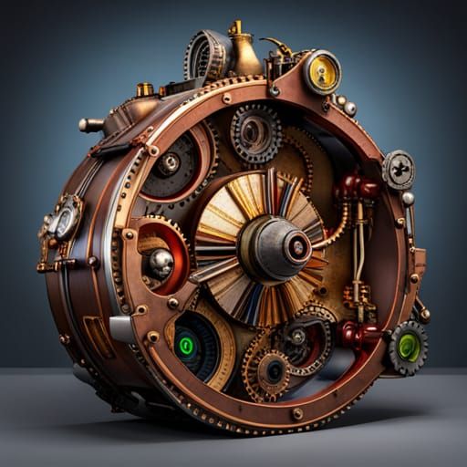 Artificer's Steampunk Engine Creation