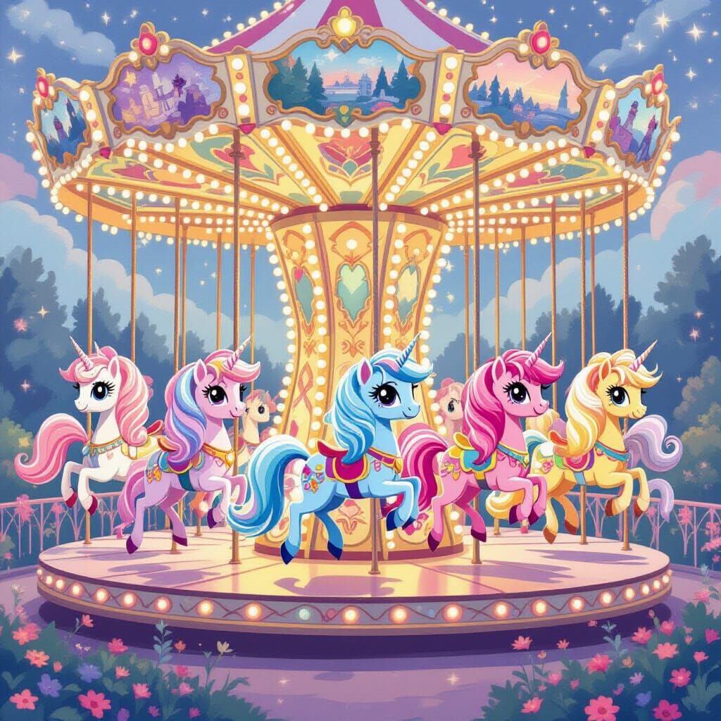Magical My Little Pony Carousel Adventure