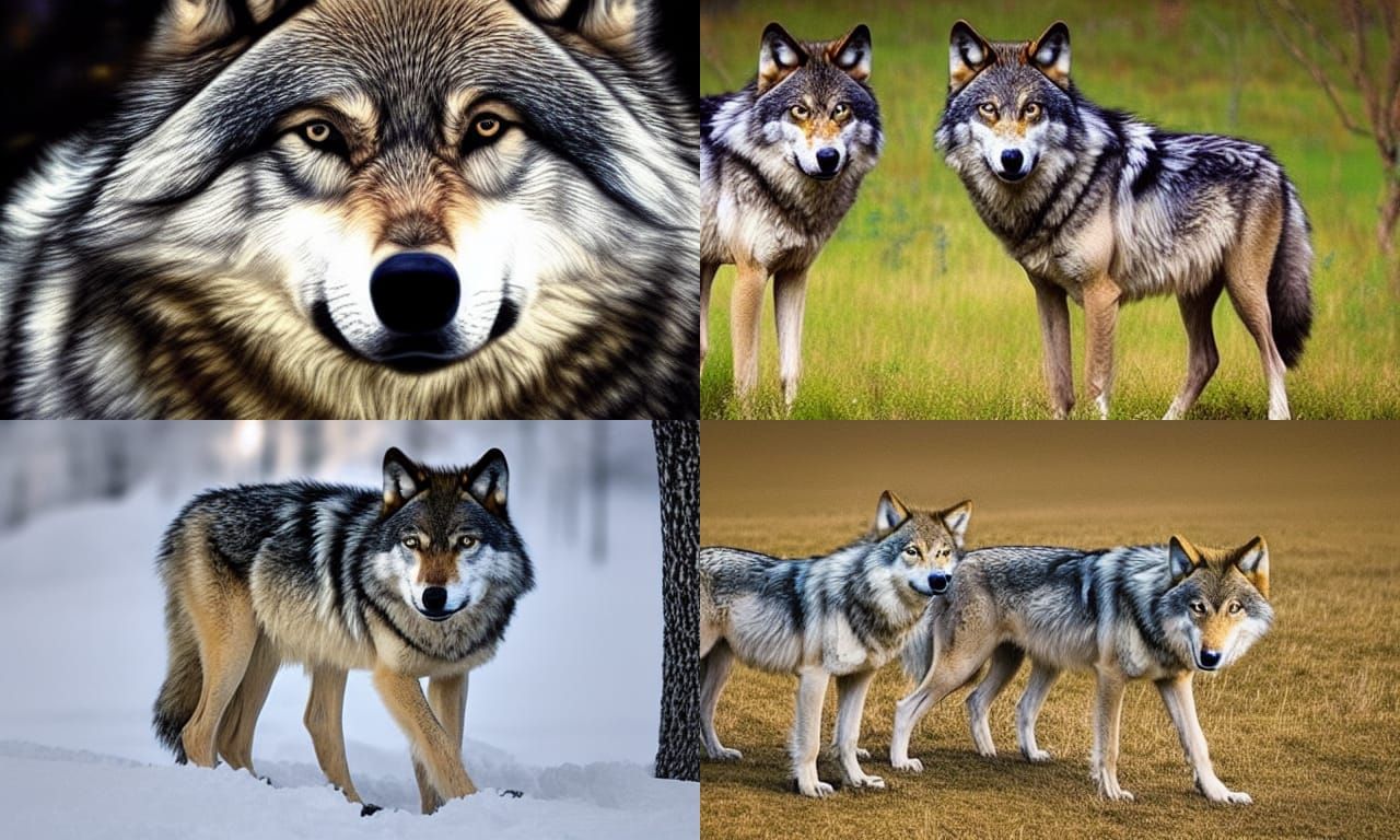 Wolves in the Wild: An AI Interpretation