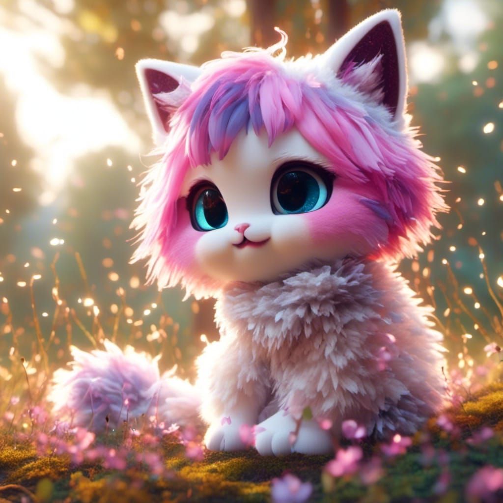 A fluffy cutie foxy!