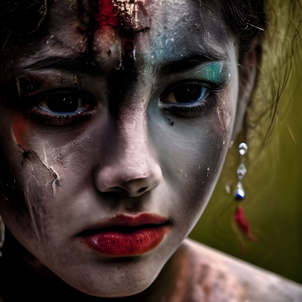 Devastated Goddess: A Sadness in High Resolution