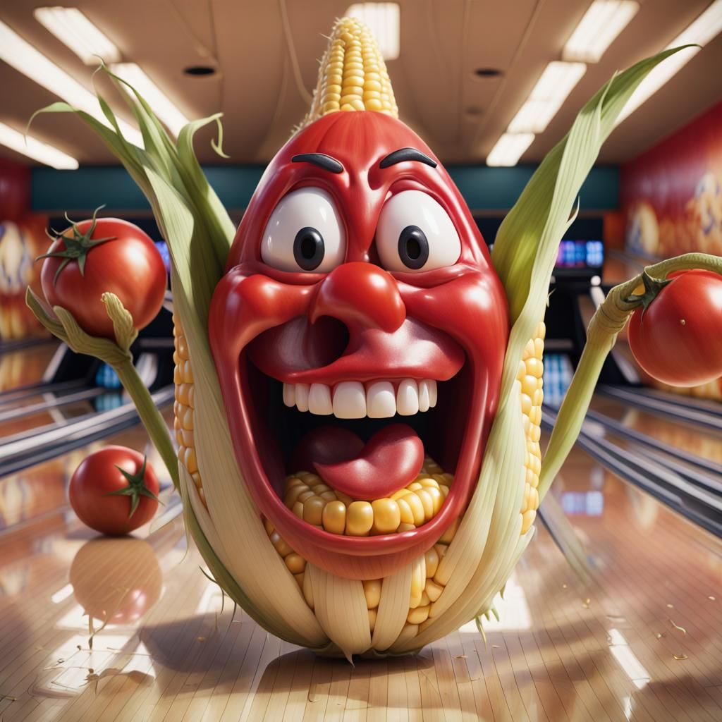 Corney Tomato 🍅🌽 😂