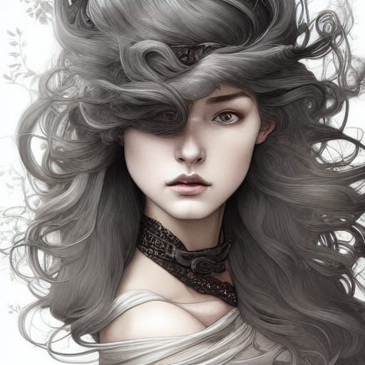 Detailed Digital Painting in Bagshaw Style