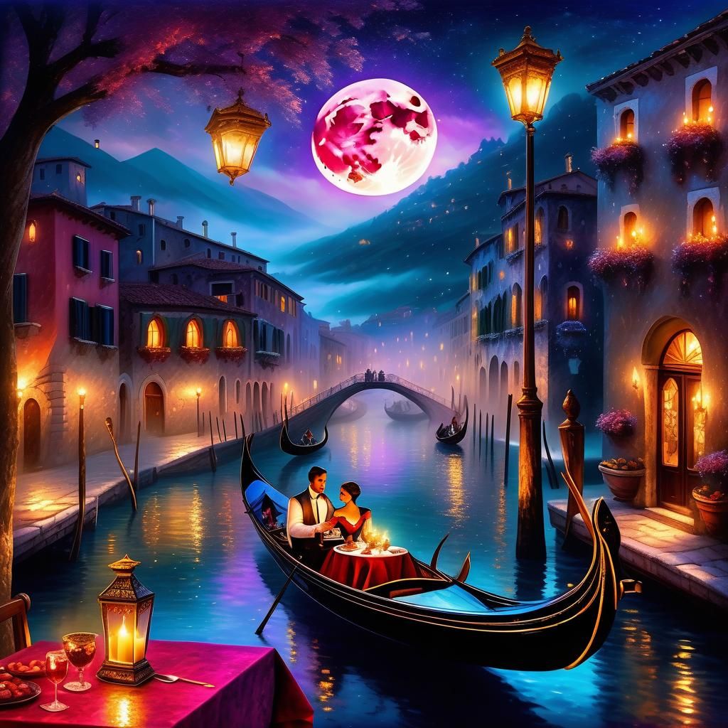 Romantic Gondola Dinner: Valentine's Celebration