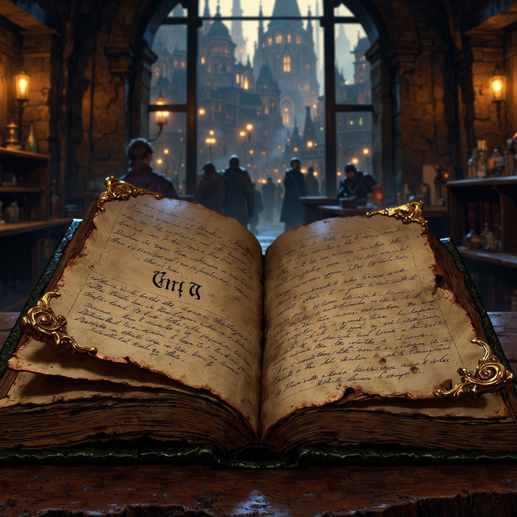 Leather Trading Journal on Rustic Desk