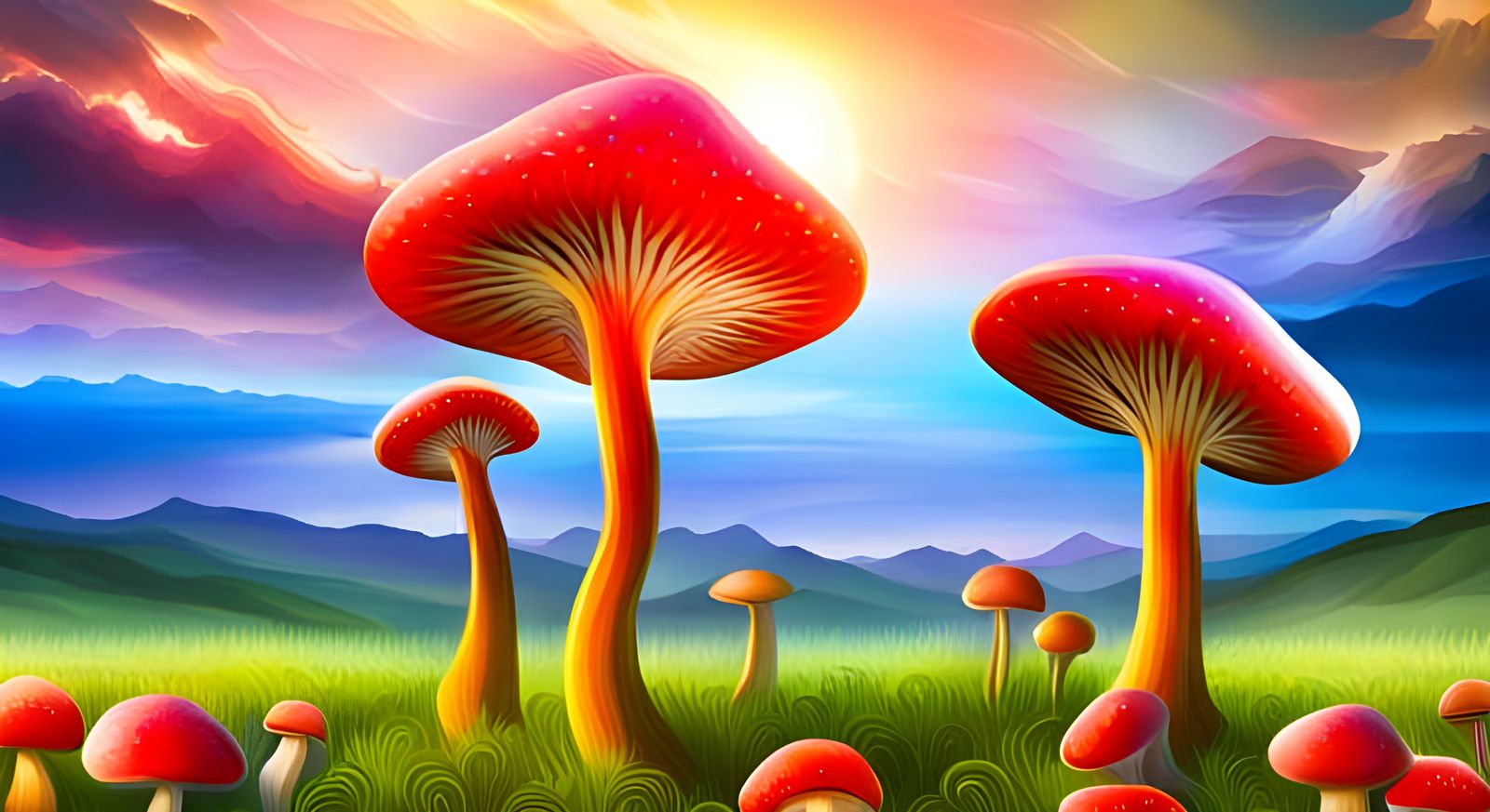 The Land of Magic Mushrooms