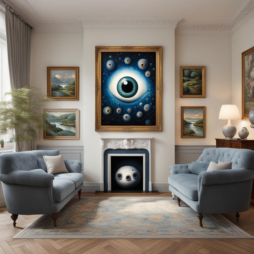 Surreal Artwork Through Googly Eyes