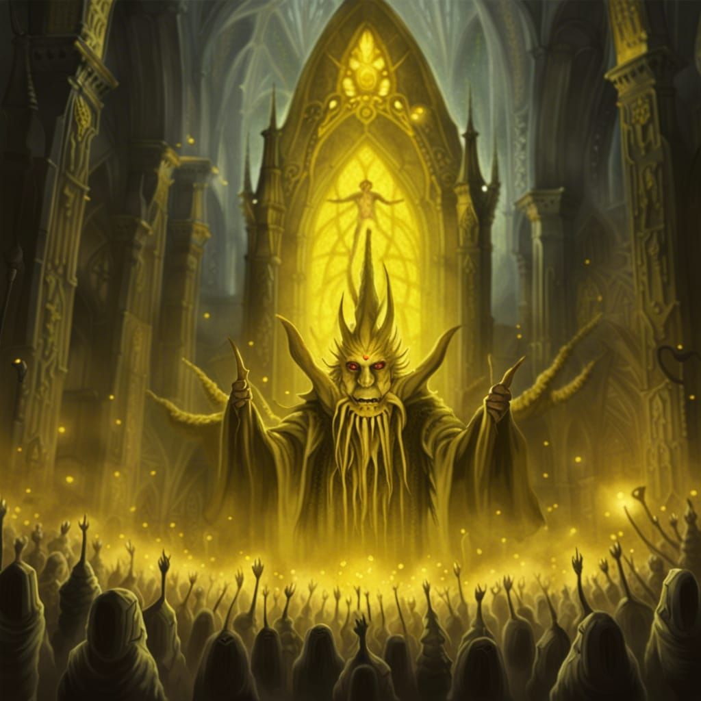 Hastur's Cathedral: A Dark Fantasy Summons