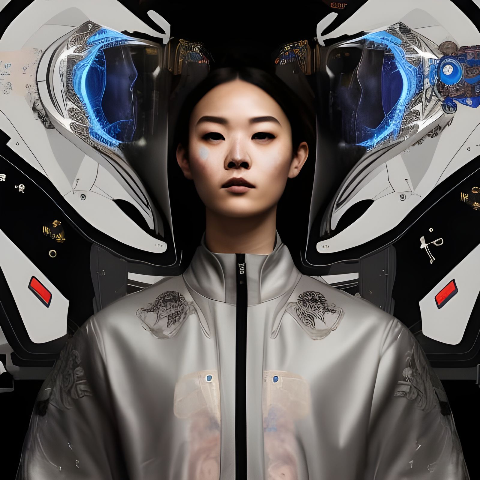 Martial art warrior 2039