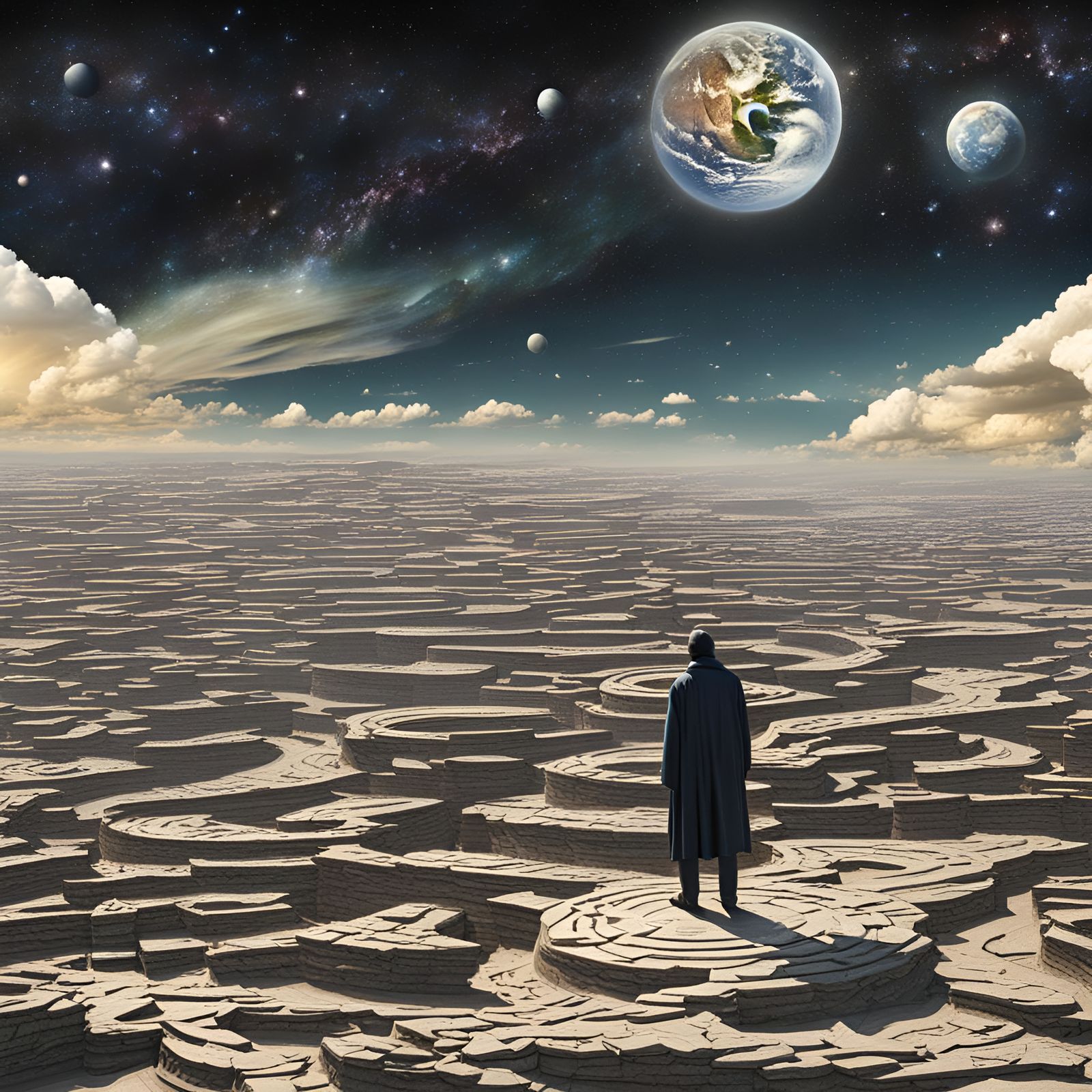 Conceptualizing Eternity: A Timeless Visual Exploration