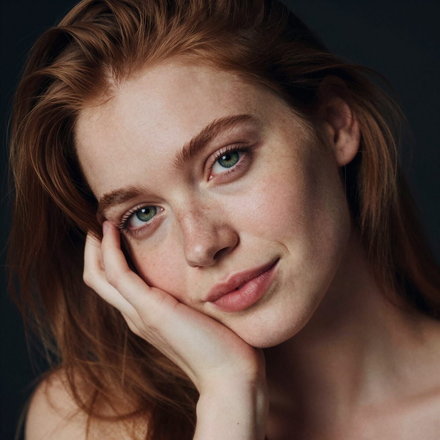 Analog Portrait of a Charming Slavic Woman