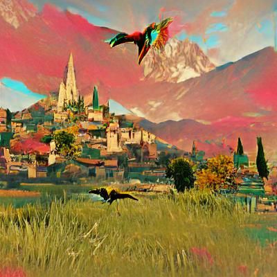 Toussaint-Inspired Landscape