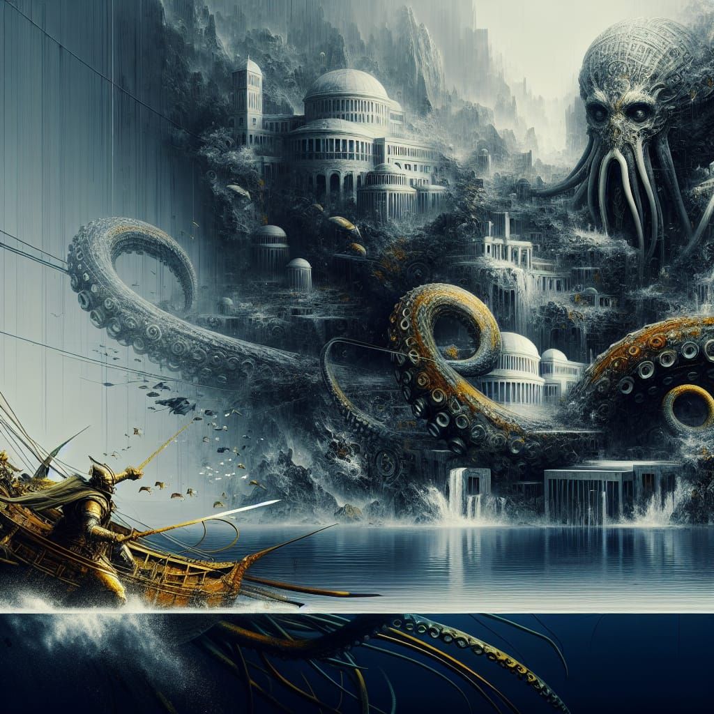 Brass Octopus Trash Polka Battle in Sunken City