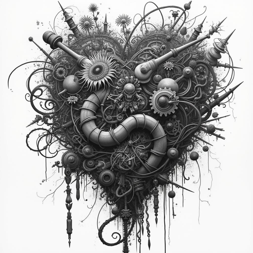 Organized Chaos in Cyberpunk Style