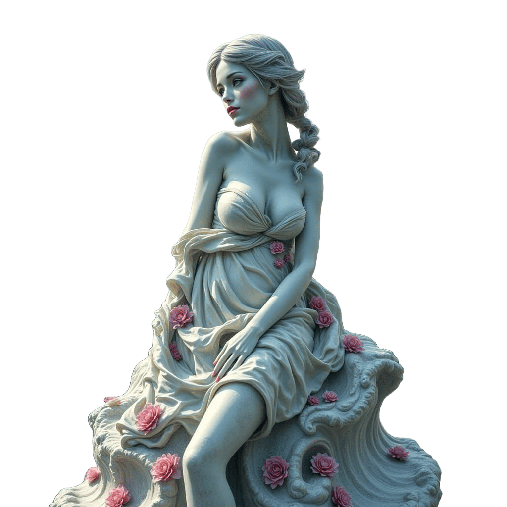 Statue of Beautiful Woman on Fourth Plinth