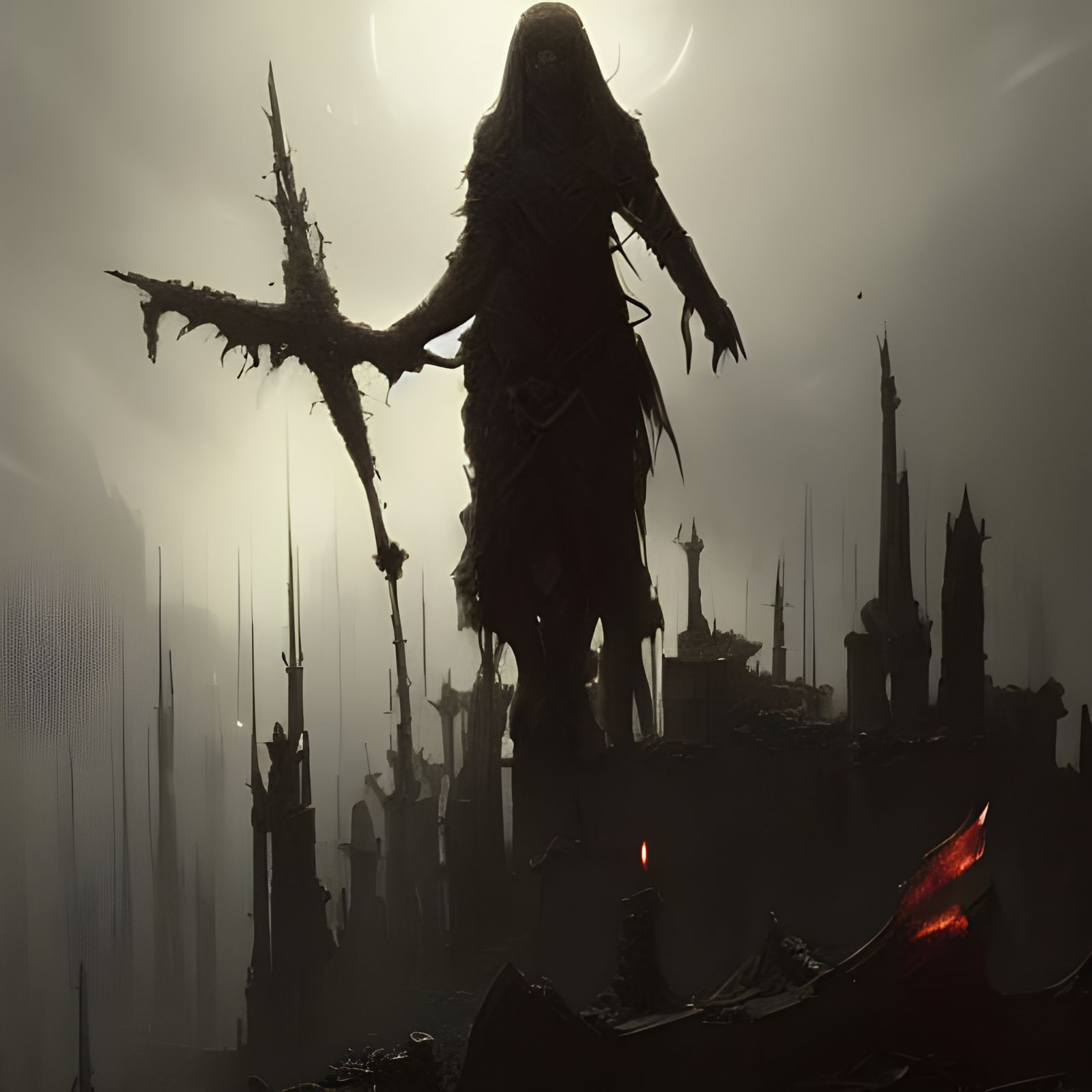 Dark Fantasy Realm of Decay in Unreal Engine