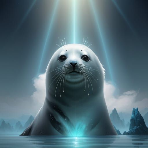 Divine Seal Deity Radiates Heavenly Aura