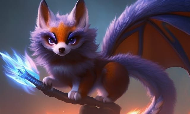 What does a magic Fox say: zap zapzapzap zap zap