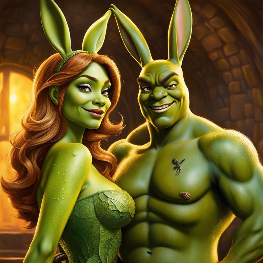 Shrek and Fiona