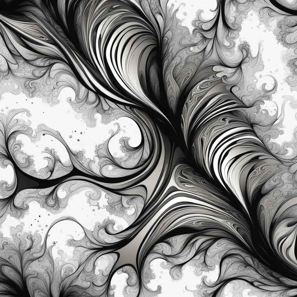 Ink splatter, unique and stylish