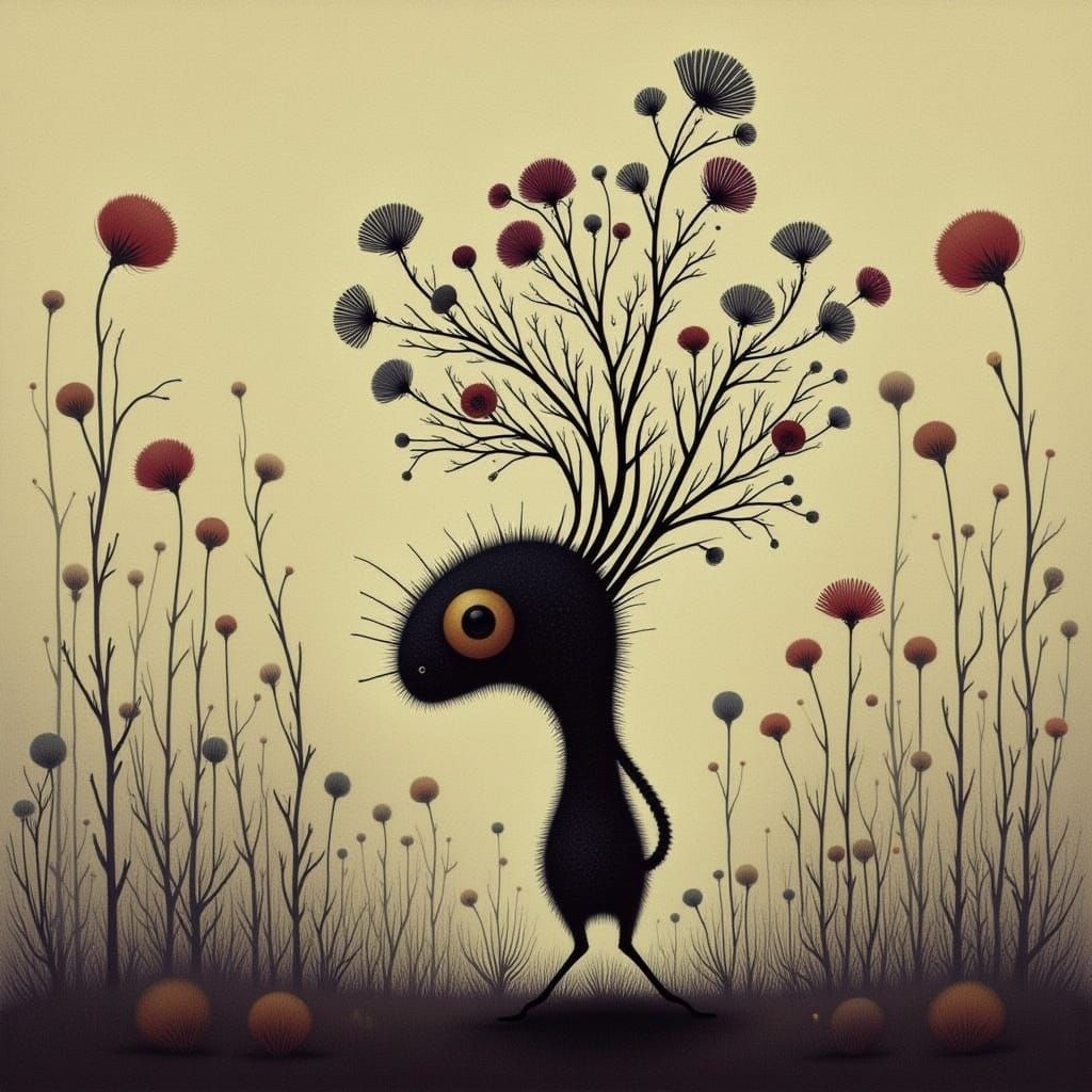 Shadow Beasties with Cicada Song