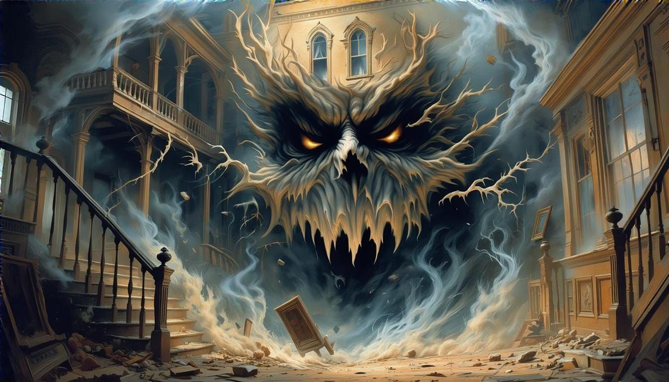 Terrifying Poltergeist Attack in Haunted Victorian Mansion