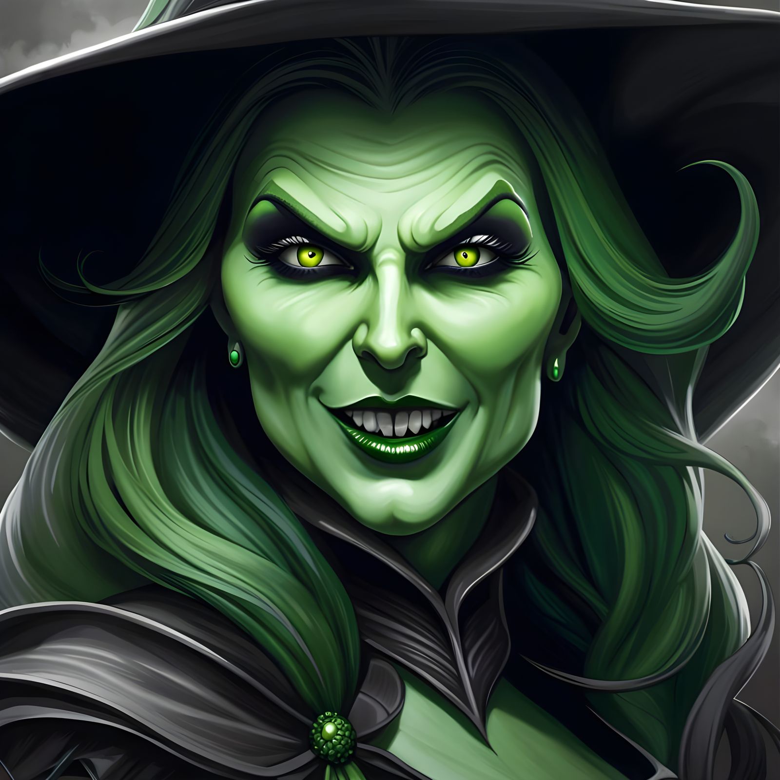 Wicked Demon Witch