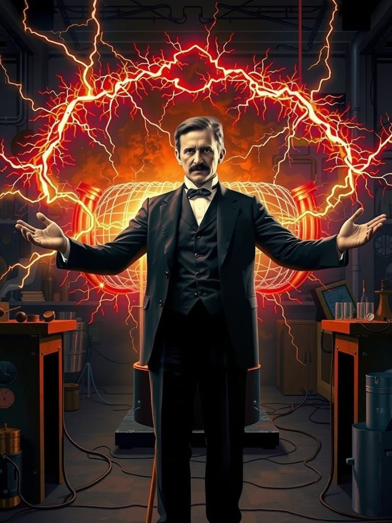 Heroic Inventor Harnesses Electricity in Dazzling Cyberpunk-...